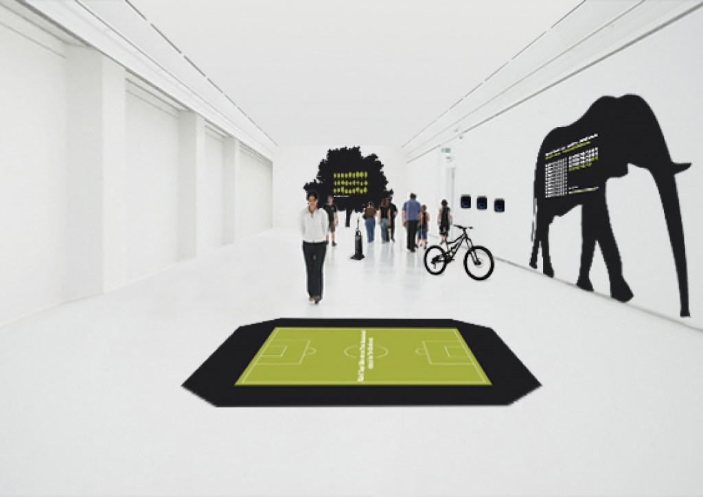 Ausstellungsraum Mülltrennung Ahrental