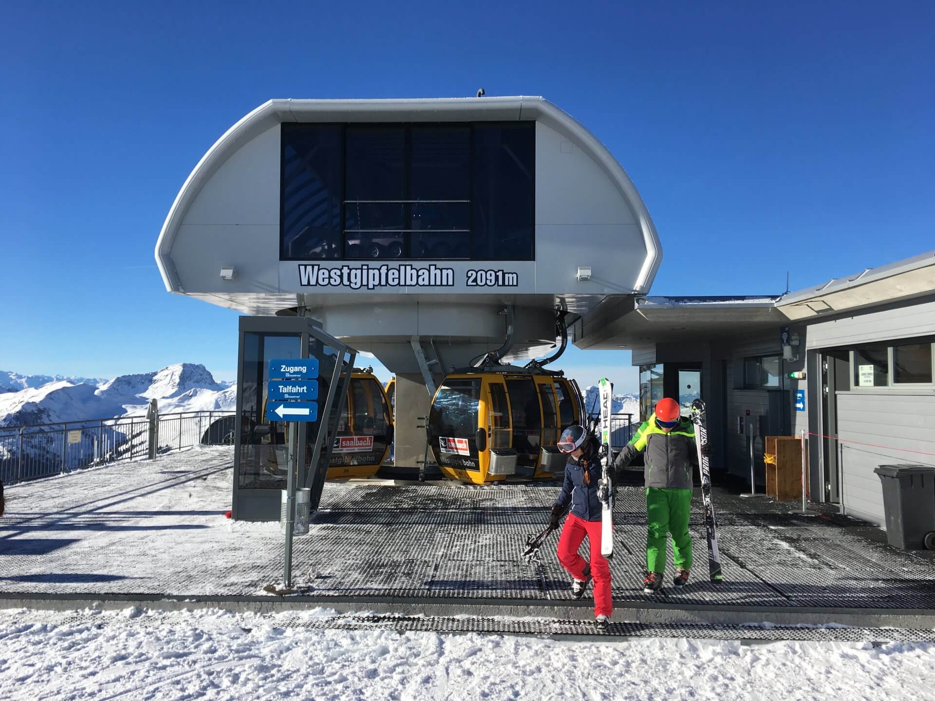 Saalbach Hinterglemm Westgipfelbahn