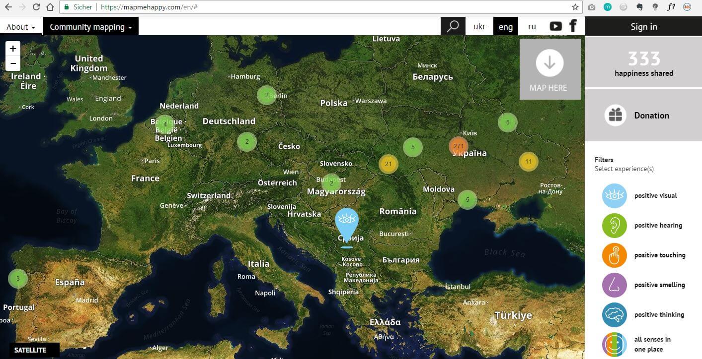 Map Me Happy Overview