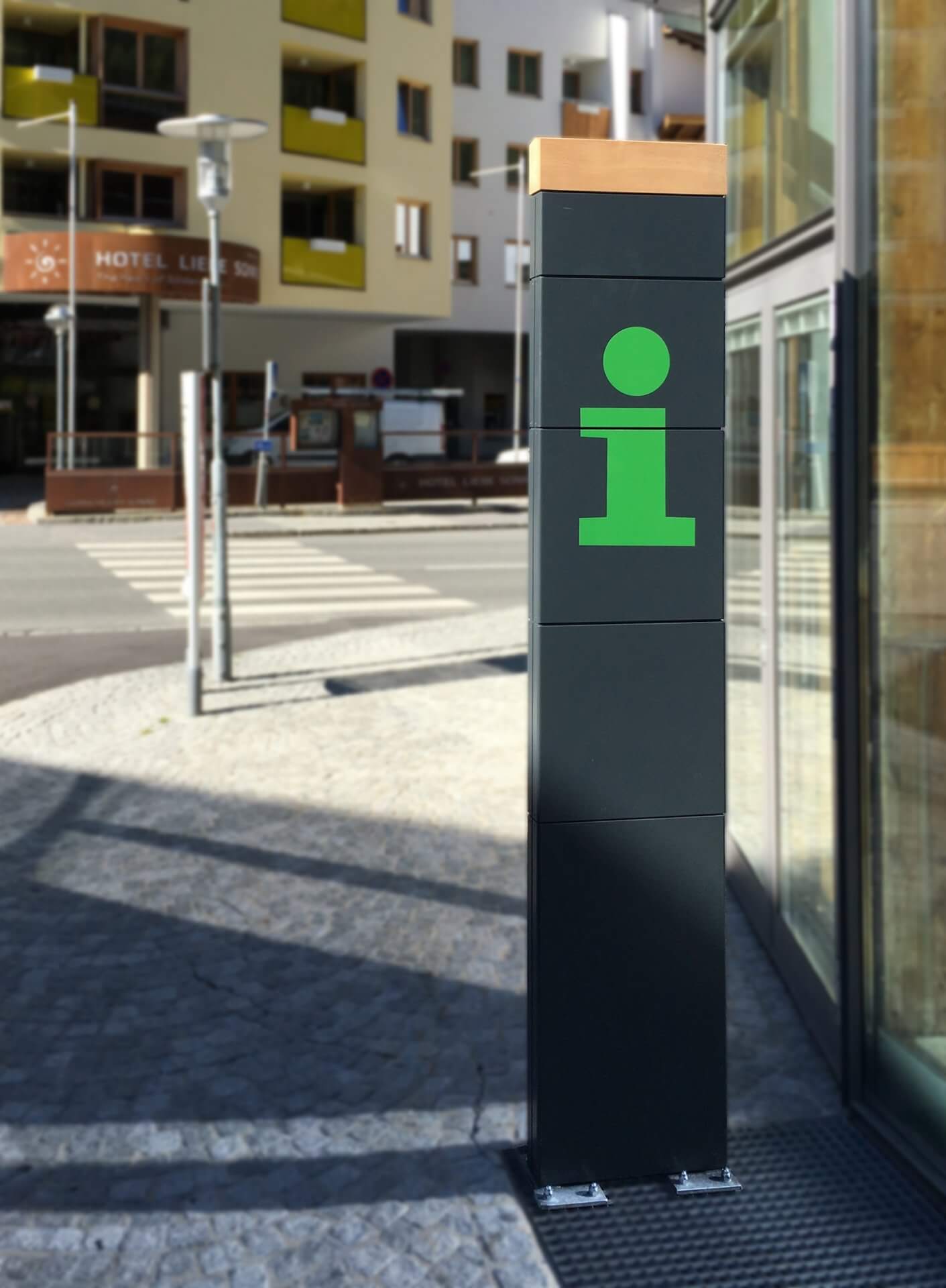 Fußgängerleitsystem Sölden