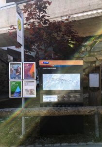 Fußgängerleitsystem Sölden
