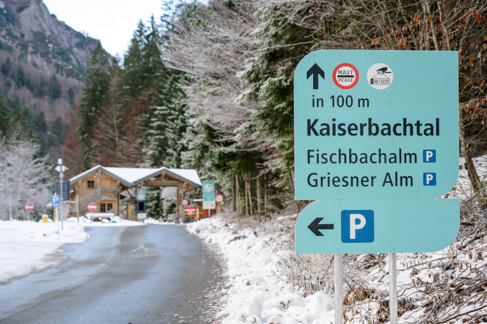 Mautstation Kaiserbachtal