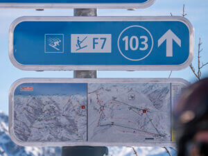 Pistenleitsystem Wegeleitsystem Panoramakarten Skicircus Saalbach Hinterglemm