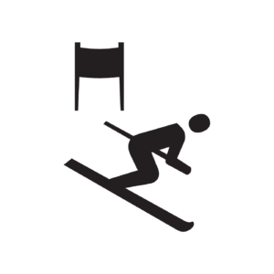 Rennstrecke Piktogramm